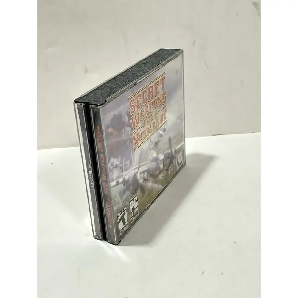 Secret Weapons Over Normandy Original PC Game 4 Discs.‎ See Pictures